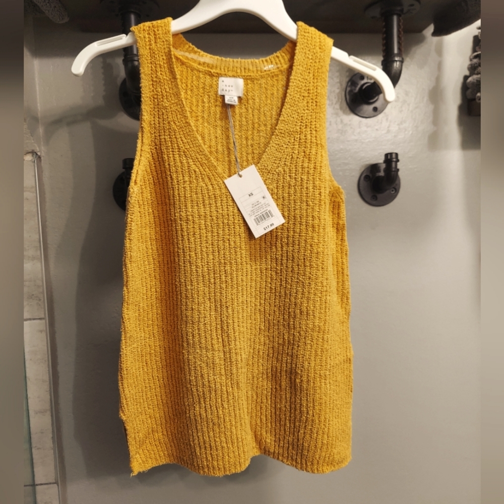 NWT a new day Sweater Tank XS - Picture 1 of 4